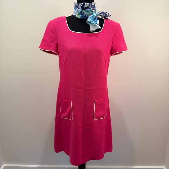 Vintage Donna Ricco Dress Size 6 Pink - Picture 4 of 16